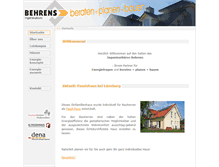 Tablet Screenshot of behrens-ing.de